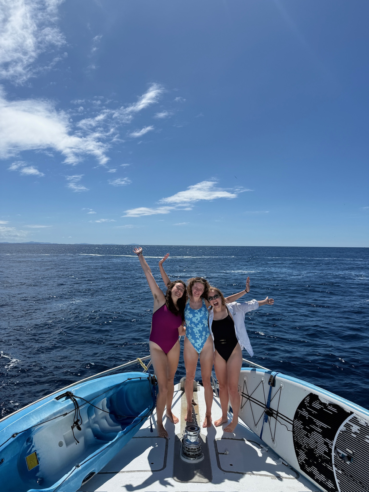 Lily Heslam '26 in New Zealand.