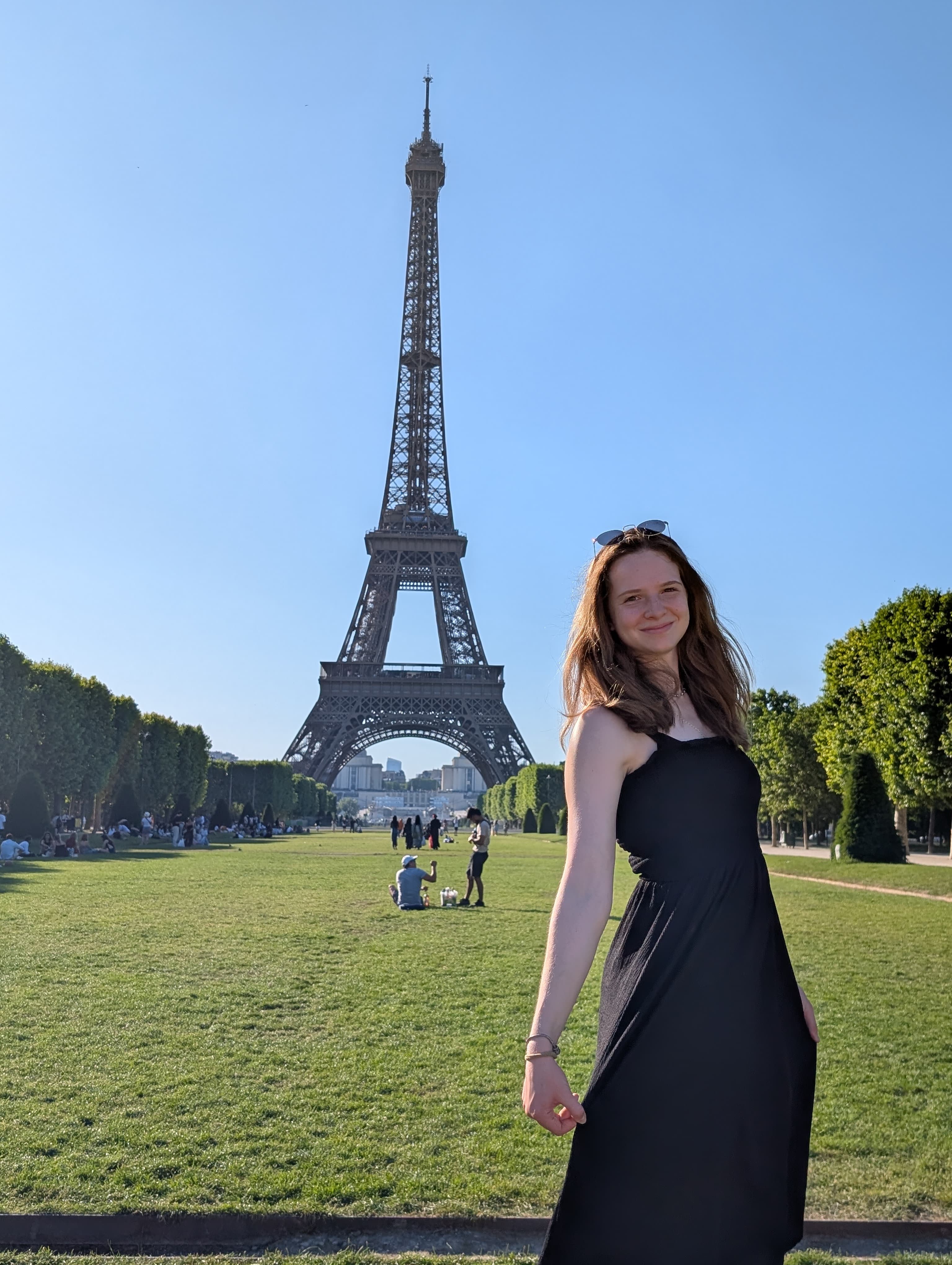 Anna Savchuk in Paris, France