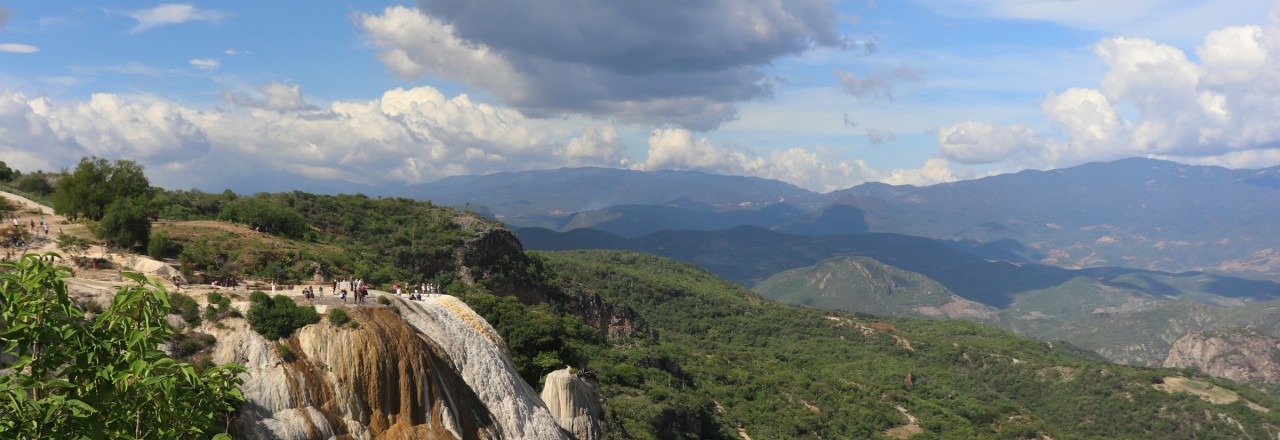 Hierve el Agua, Oaxaca, México. Photo: Unsplash, Analuisa Gamboa