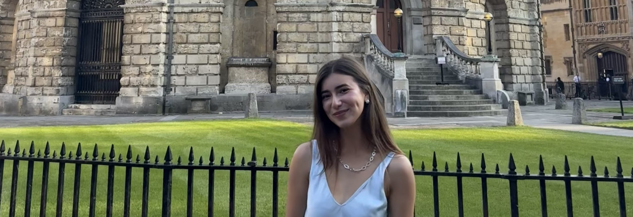Skylar Kleinman at Oxford, UK