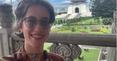 Global internship student in Taiwan