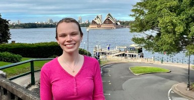 Global internship student in Sydney