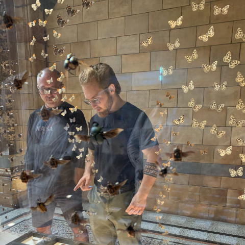 Imperial College London Hubs exchange at Natural History Museum