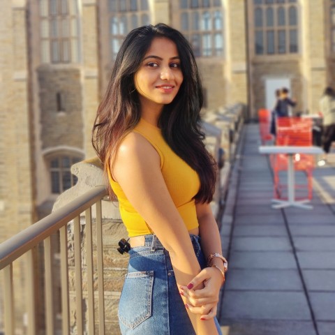 Shivani Chandrashekar, master’s of engineering student from India. Photo: Provided